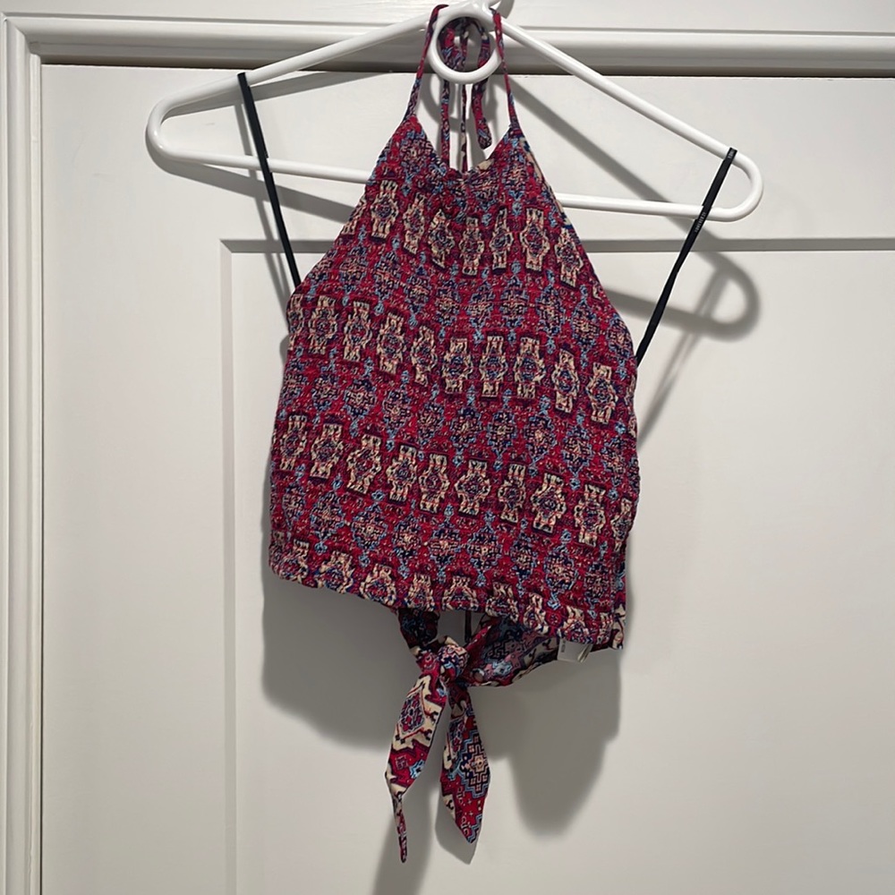 Tie Up Crop Top